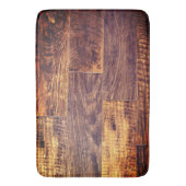 Cedar Planks | patroon van bijtende houtkorrels Badmat (Voorkant Verticaal)