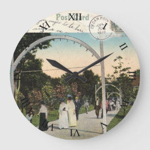 Cedar Point Ohio Post Card Clock - 1910 Grote Klok