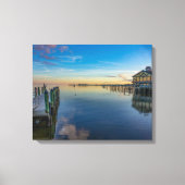 Cedar Point Sunset Canvas Afdruk (Voorkant)