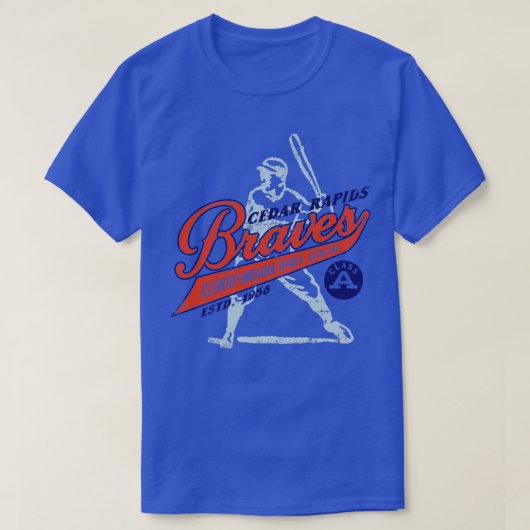 Cedar Rapids Braves T-shirt (Design voorkant)
