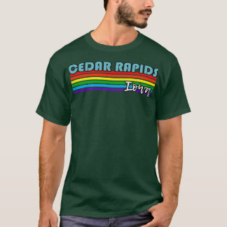 Cedar Rapids Iowa Pride  Cedar Rapids LGBT Cadeau  T-shirt