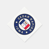 Cedar Rapids Iowa Servet (Hoek)