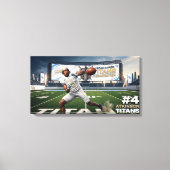 Cedar Rapids Titans #4 Davien Atkinson Poster Canvas Afdruk (Voorkant)