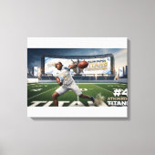 Cedar Rapids Titans #4 Davien Atkinson Poster Canvas Afdruk (Voorkant)