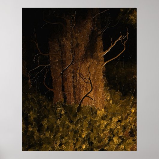 Cedar Reach in Bronze Poster (Voorkant)
