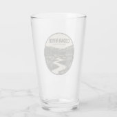Cedar River National Grassland Stream Glas (Achterkant)