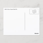 Cedar Run op White Oak Canyon Briefkaart (Achterkant)