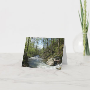 Cedar Run op White Oak Canyon Kaart