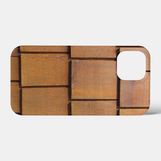 Cedar Shingle Case-Mate iPhone Case (Achterkant (horizontaal))