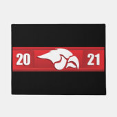 Cedar Springs Red Hawks #2 Deurmat (Voorkant)