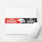 Cedar Springs Red Hawks #3 Muismat (Met muis)