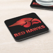 Cedar Springs Red Hawks #5 Bier Onderzetter (Linkerzijde)