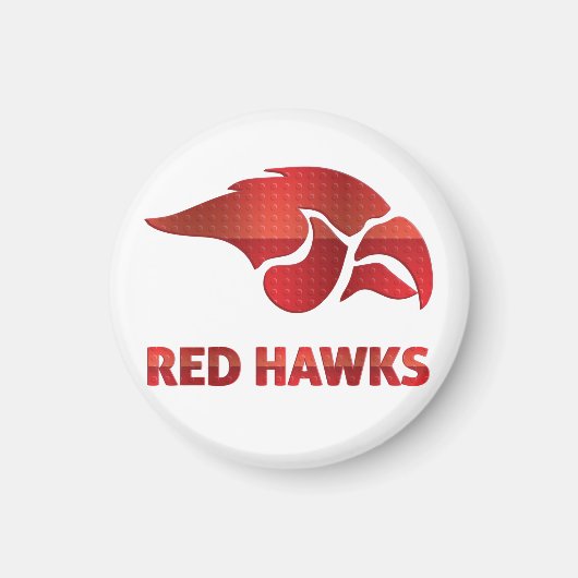 Cedar Springs Red Hawks #5 Magneet (Voorkant)