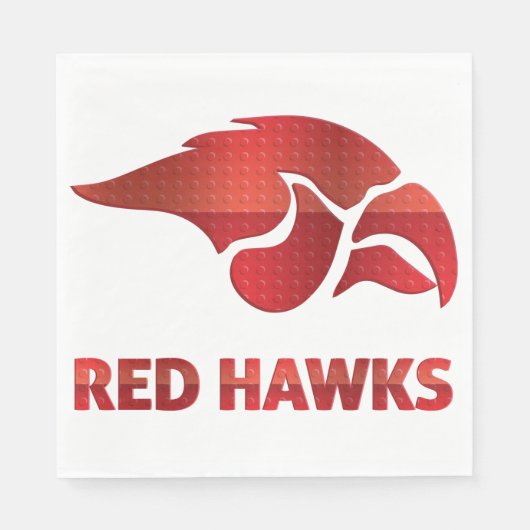 Cedar Springs Red Hawks #5 Servet (Voorkant)