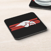Cedar Springs Red Hawks #6 Bier Onderzetter (Linkerzijde)