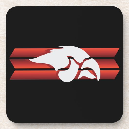 Cedar Springs Red Hawks #6 Bier Onderzetter (Voorkant)