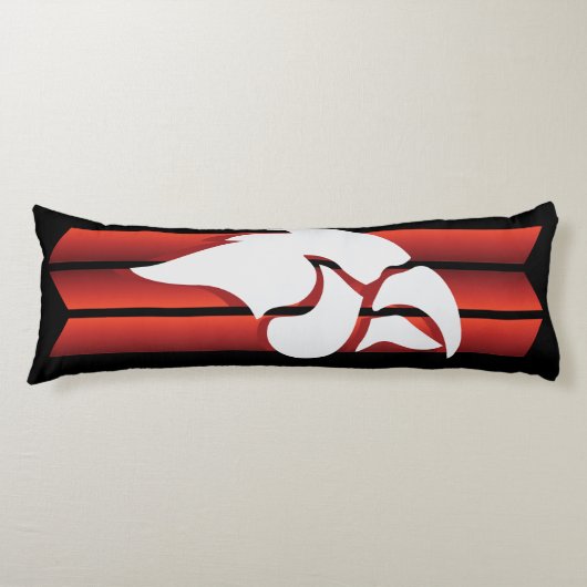 Cedar Springs Red Hawks #6 Lichaamskussen (Voorkant)