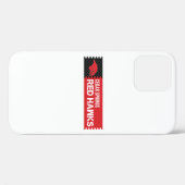 Cedar Springs Red Hawks Case-Mate iPhone Case (Achterkant (horizontaal))