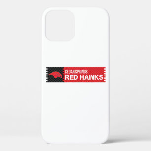 Cedar Springs Red Hawks Case-Mate iPhone Case
