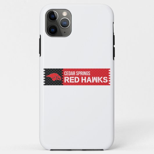 Cedar Springs Red Hawks Case-Mate iPhone Case (Achterkant)