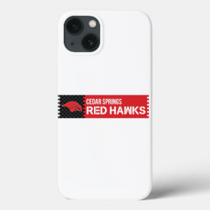 Cedar Springs Red Hawks Case-Mate iPhone Case