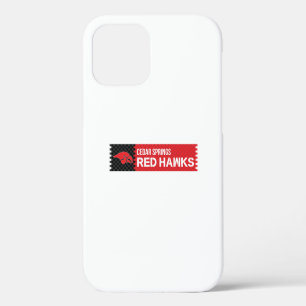 Cedar Springs Red Hawks iPhone 12 Pro Hoesje
