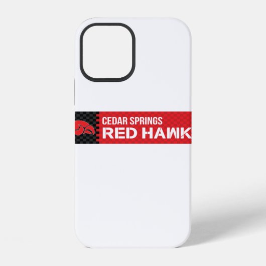 Cedar Springs Red Hawks iPhone Hoesje (Achterkant)
