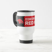 Cedar Springs Red Hawks Reisbeker (Voorkant links)
