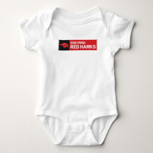 Cedar Springs Red Hawks Romper (Voorkant)
