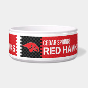Cedar Springs Red Hawks Voerbakje