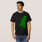 Cedar-structuur T-shirt (Voorkant volledig)