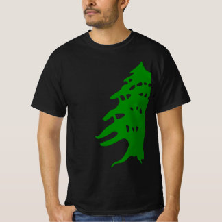 Cedar-structuur T-shirt