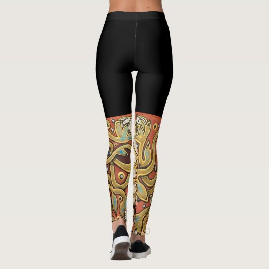 Cedar Tatoo Leggings (Achterkant)