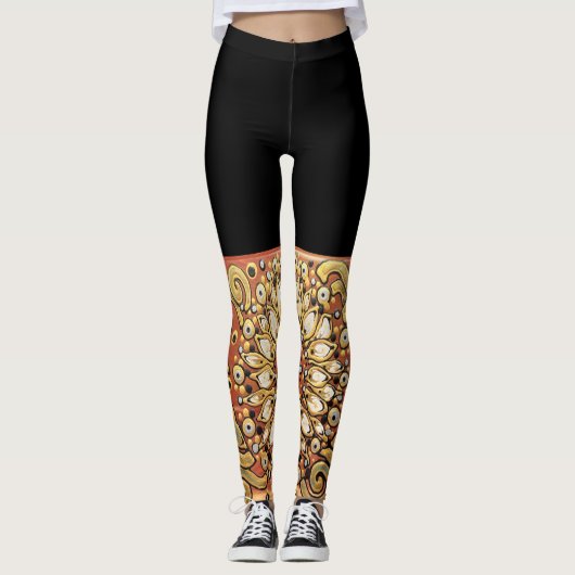 Cedar Tatoo Leggings (Voorkant)