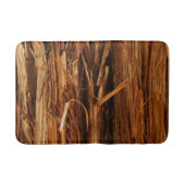 Cedar Textured Wooden Bark look Badmat (Voorkant)