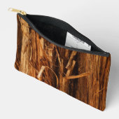 Cedar Textured Wooden Bark look Etui (Open)