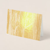 Cedar Textured Wooden Bark look Folie Kaarten (Voorkant)