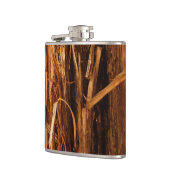 Cedar Textured Wooden Bark look Heupfles (Links)