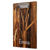 Cedar Textured Wooden Bark look Klembord (Links)