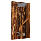 Cedar Textured Wooden Bark look Klembord (Rechts)