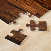 Cedar Textured Wooden Bark look Legpuzzel (Zijkant)
