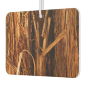 Cedar Textured Wooden Bark look Luchtverfrisser (Links)