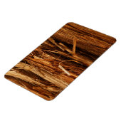 Cedar Textured Wooden Bark look Magneet (Linkerzijde)