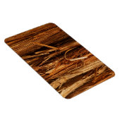 Cedar Textured Wooden Bark look Magneet (Rechterzijde)