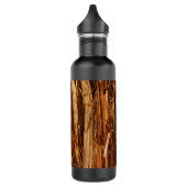 Cedar Textured Wooden Bark look Waterfles (Links)