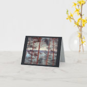 Cedar Uitzicht Moonlight Kaart (Gele Bloem)