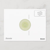 Cedar Waxing Briefkaart (Achterkant)