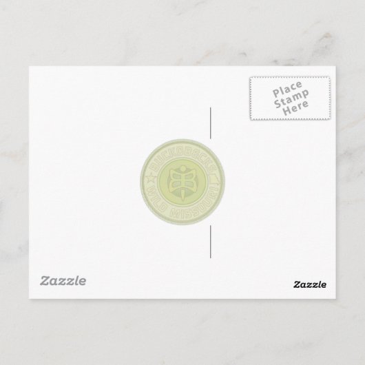 Cedar Waxing Briefkaart (Achterkant)