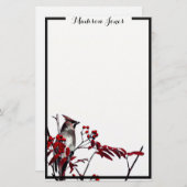 Cedar Waxing Briefpapier (Voorkant / Achterkant)