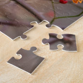 Cedar Waxing | Jigzaag Puzzle Legpuzzel (Zijkant)